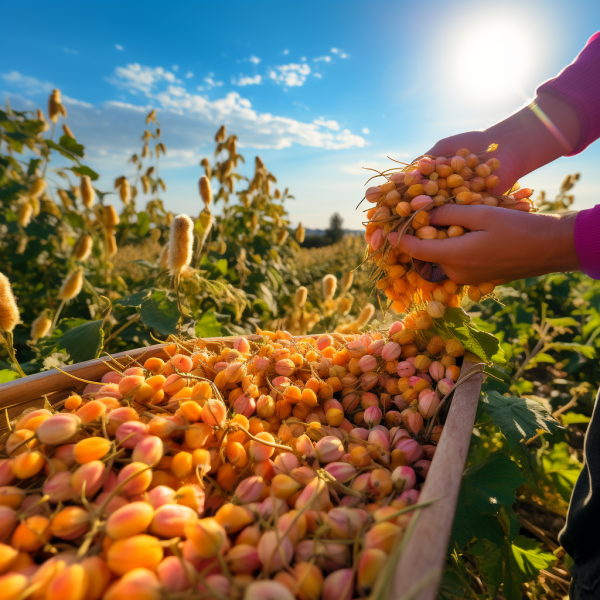 chickpea garden